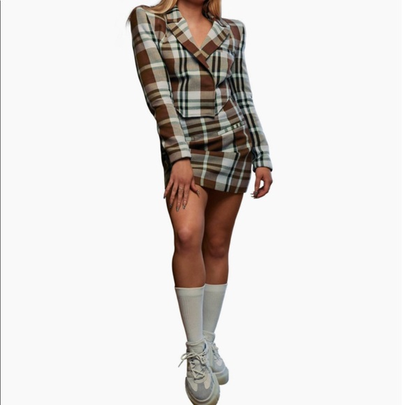 Ivy park plaid dress size M nwt - Picture 9 of 9